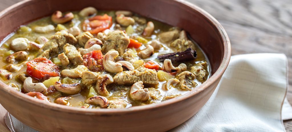 [Recipe] Chicken Curry with Cashews